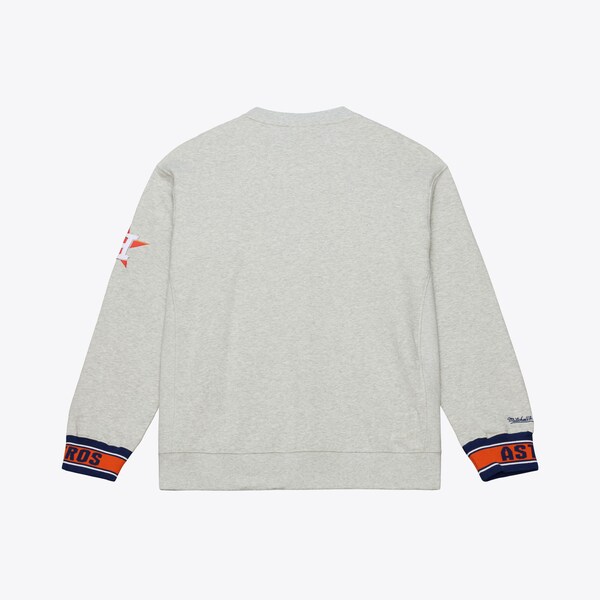 Houston Astros Heather Gray Team Celebration Fleece Sweatshirt