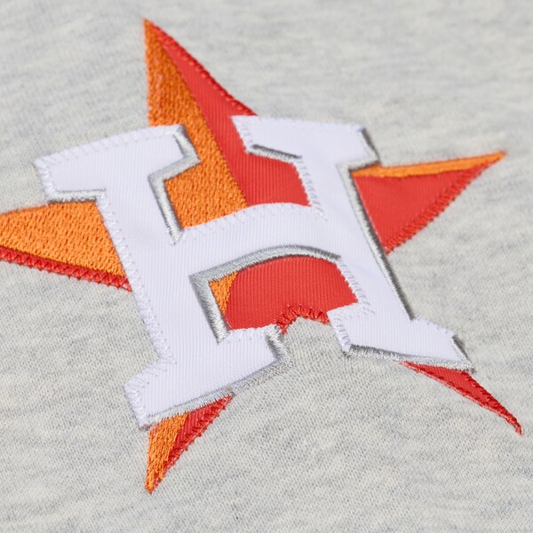 Houston Astros Heather Gray Team Celebration Fleece Sweatshirt