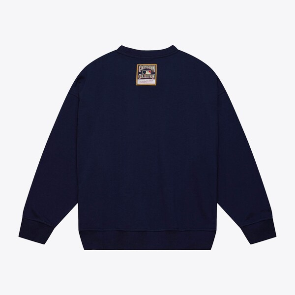 Women's Houston Astros Navy Cooperstown Logo Fleece Pullover Sweatshirt 3 Women's Houston Astros Navy Cooperstown Logo Fleece Pullover Sweatshirt