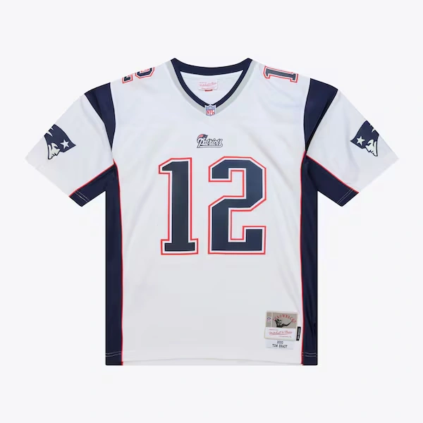 Tom Brady New England Patriots 2000 White Legacy Jersey