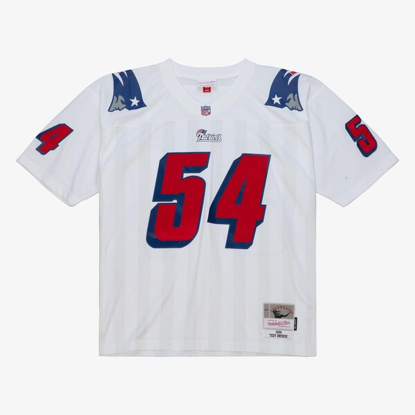Tedy Bruschi New England Patriots 1996 White Legacy Player Jersey