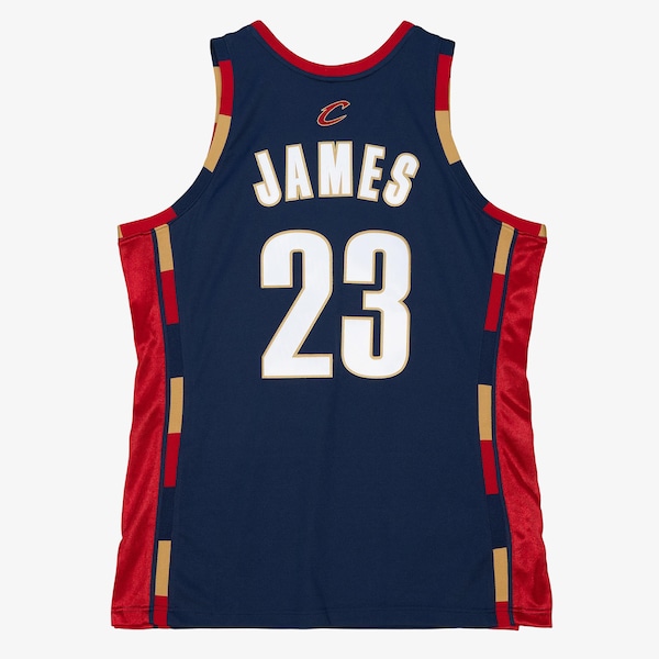 LeBron James Cleveland Cavaliers 2008-09 Navy Authentic Jersey
