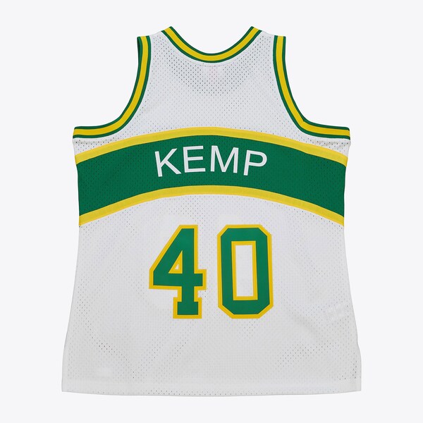 Shawn Kemp Seattle SuperSonics 1994-95 White Swingman Jersey