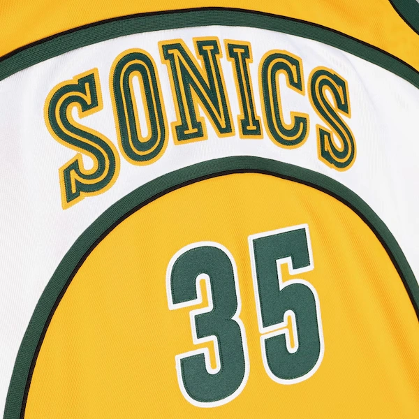 Kevin Durant Seattle SuperSonics 2007-08 Gold Authentic Jersey 4 Kevin Durant Seattle SuperSonics 2007-08 Gold Authentic Jersey