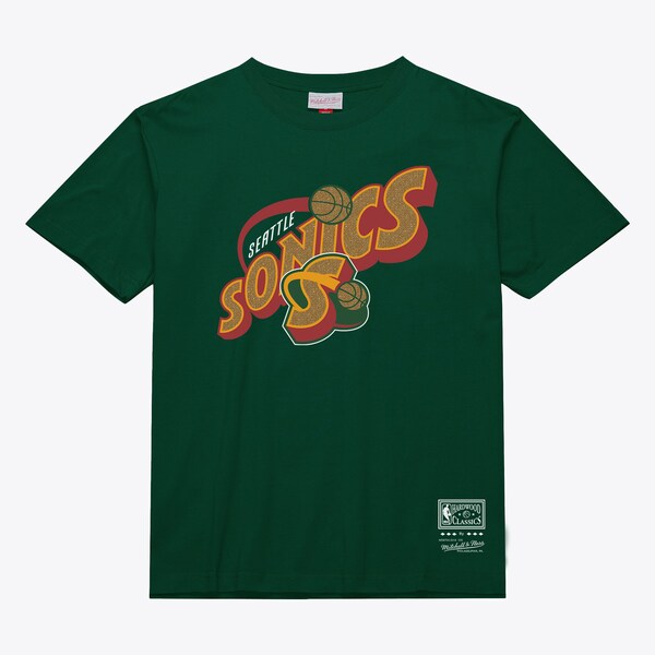 Seattle SuperSonics Green Hardwood Classics Ever T-Shirt
