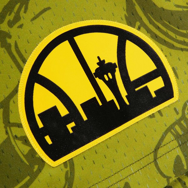 Seattle SuperSonics Green M&N x Hebru Brantley Shorts