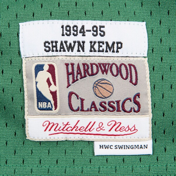 Shawn Kemp Seattle SuperSonics 1994-95 Green Swingman Player Jersey