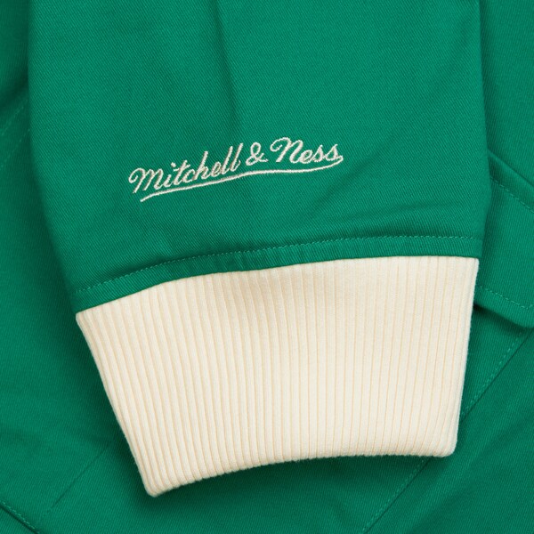 Seattle SuperSonics Kelly Green Vintage Logo Replay Cotton Twill Full-Zip Jacket