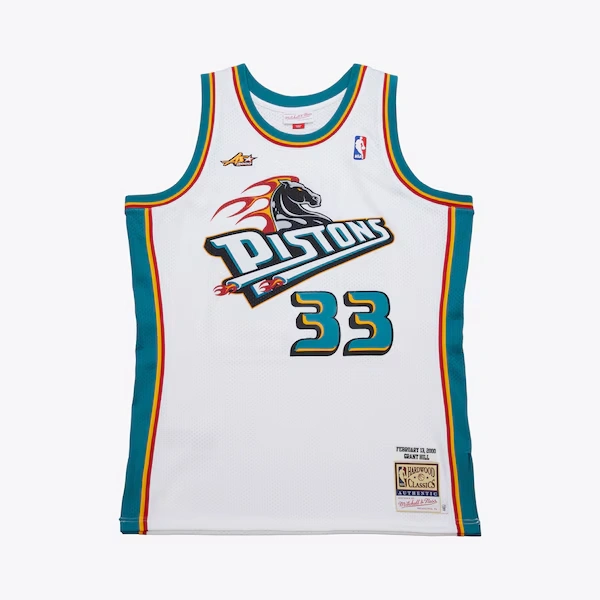 Grant Hill Detroit Pistons White 2000 NBA All-Star Game Authentic Jersey