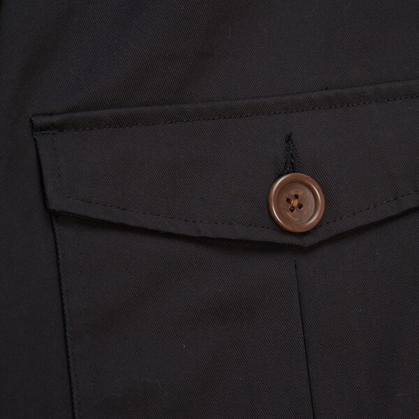 Cleveland Cavaliers Black Vintage Logo Replay Cotton Twill Full-Zip Jacket