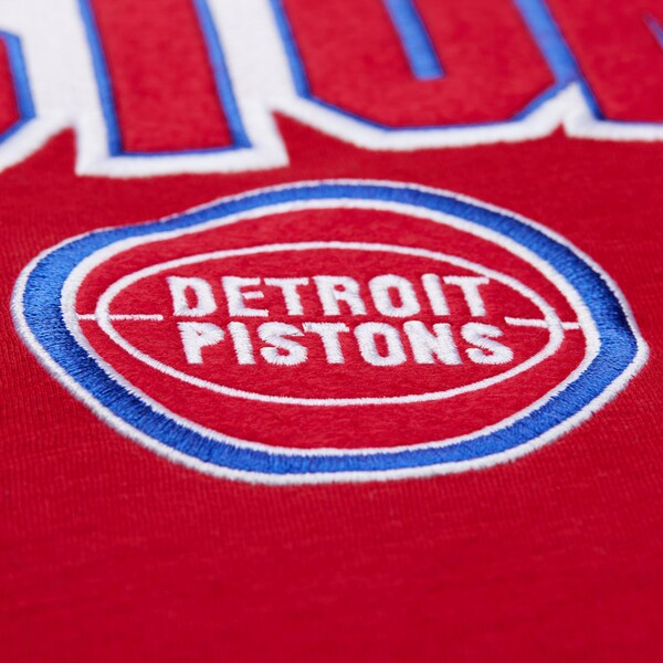 Detroit Pistons Red Legendary Slub Vintage T-Shirt 4 Detroit Pistons Red Legendary Slub Vintage T-Shirt
