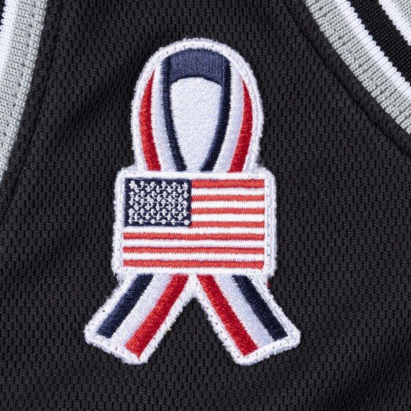 Tim Duncan San Antonio Spurs 2001-02 Black Authentic Jersey