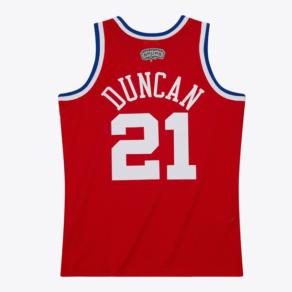 Tim Duncan 2003 NBA All-Star Game Red Swingman Jersey 3 Tim Duncan 2003 NBA All-Star Game Red Swingman Jersey