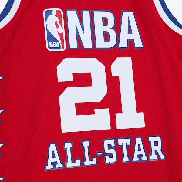 Tim Duncan 2003 NBA All-Star Game Red Swingman Jersey 4 Tim Duncan 2003 NBA All-Star Game Red Swingman Jersey
