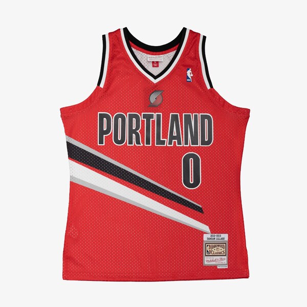 Damian Lillard Portland Trail Blazers 2012-13 Red Swingman Player Jersey