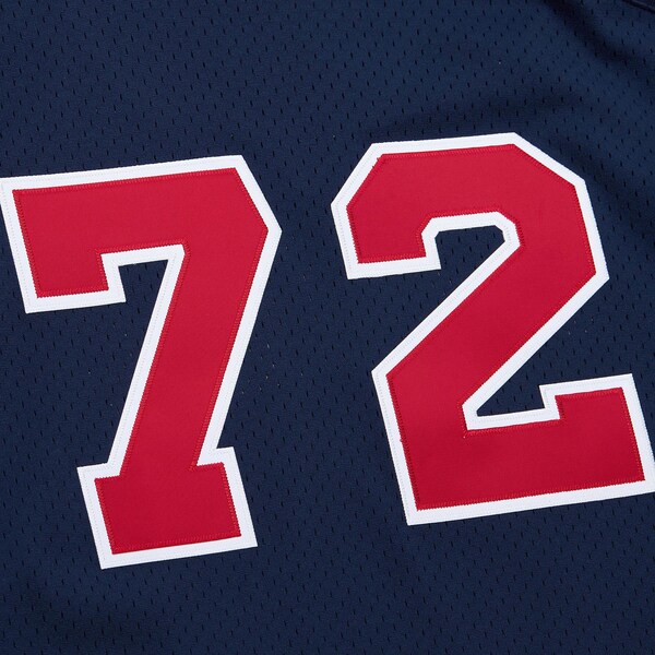 Carlton Fisk Chicago White Sox 1983 Navy Authentic Batting Practice Jersey