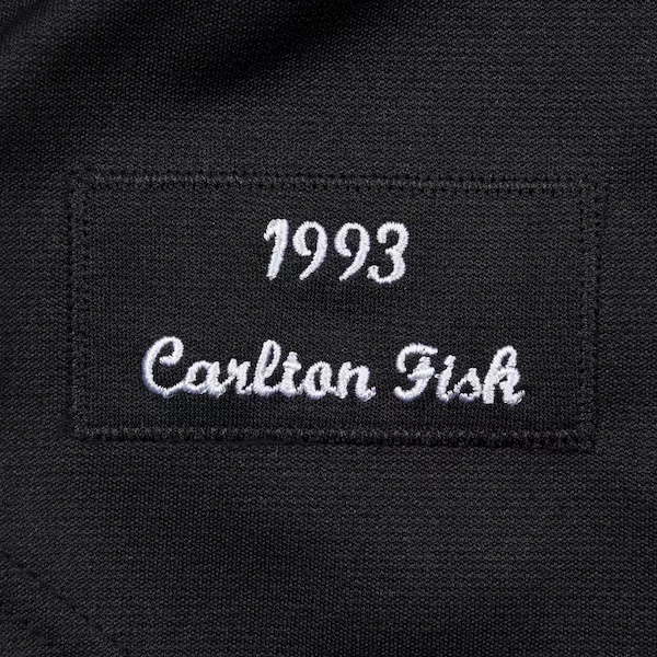 Carlton Fisk Chicago White Sox 1993 Black Authentic Jersey