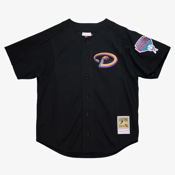 Randy Johnson Arizona Diamondbacks Black 2003 Authentic Batting Practice Player Jersey