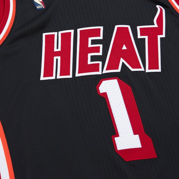 Chris Bosh Miami Heat 2013-14 Black Authentic Jersey 5 Chris Bosh Miami Heat 2013-14 Black Authentic Jersey