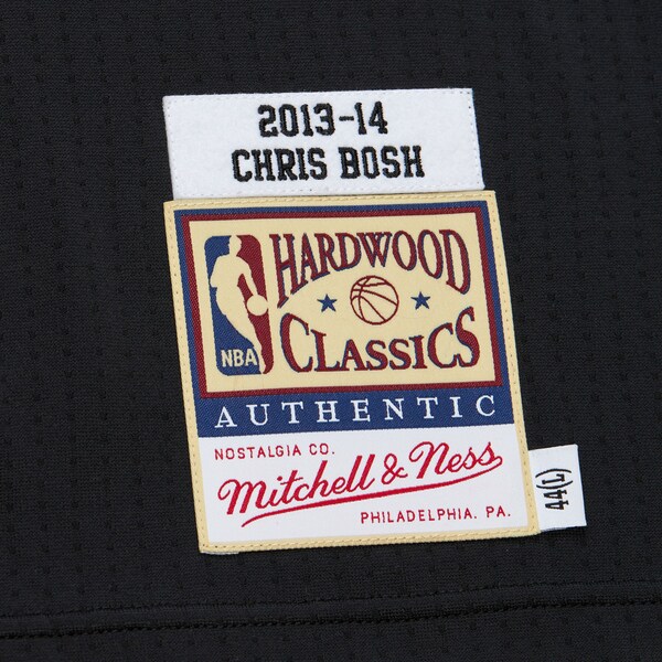 Chris Bosh Miami Heat 2013-14 Black Authentic Jersey 6 Chris Bosh Miami Heat 2013-14 Black Authentic Jersey