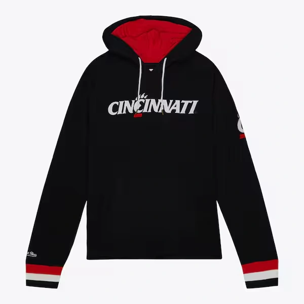 Cincinnati Bearcats Black Legendary Slub Long Sleeve Hoodie T-Shirt