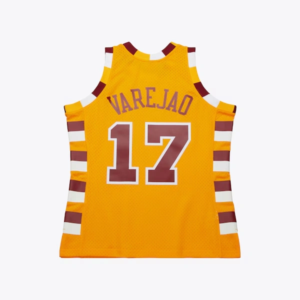 Anderson Varejao Cleveland Cavaliers 2004-05 Gold Swingman Jersey