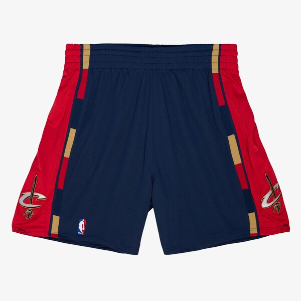Cleveland Cavaliers Navy 2008-09 Authentic Basketball Shorts