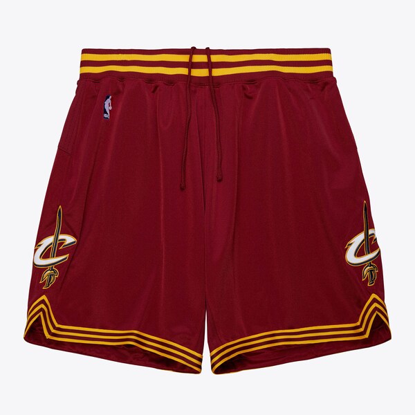 Cleveland Cavaliers 2015-16 Wine Authentic Shorts