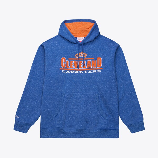 Cleveland Cavaliers Blue Vintage Logo Fleece Hoodie