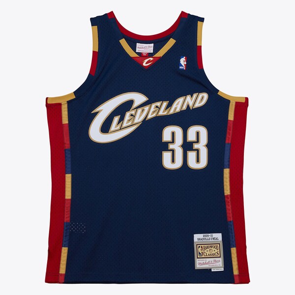 Shaquille O'Neal Cleveland Cavaliers 2009-10 Navy Swingman Jersey