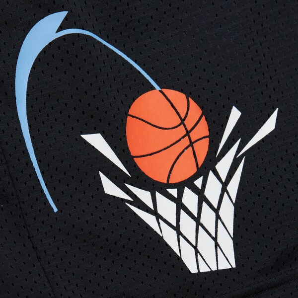 Cleveland Cavaliers Black Vintage Logo Gameday Mesh 7\" Shorts