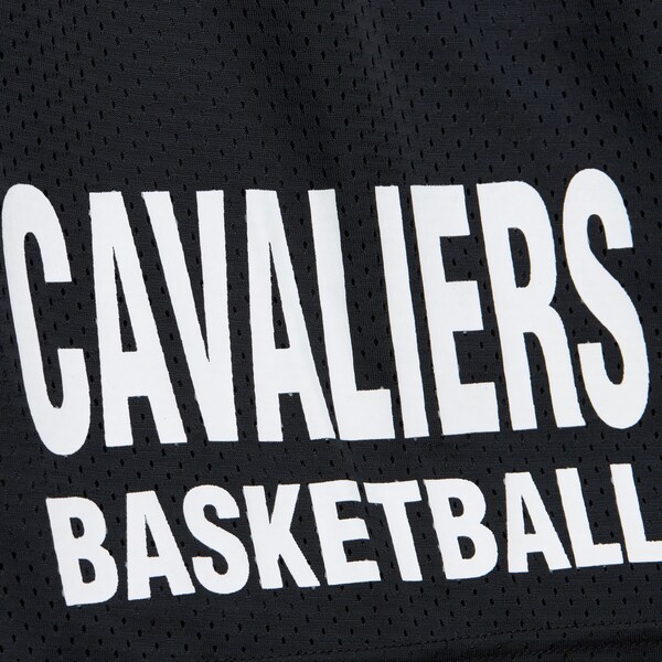 Cleveland Cavaliers Black Vintage Logo Gameday Mesh 7\" Shorts