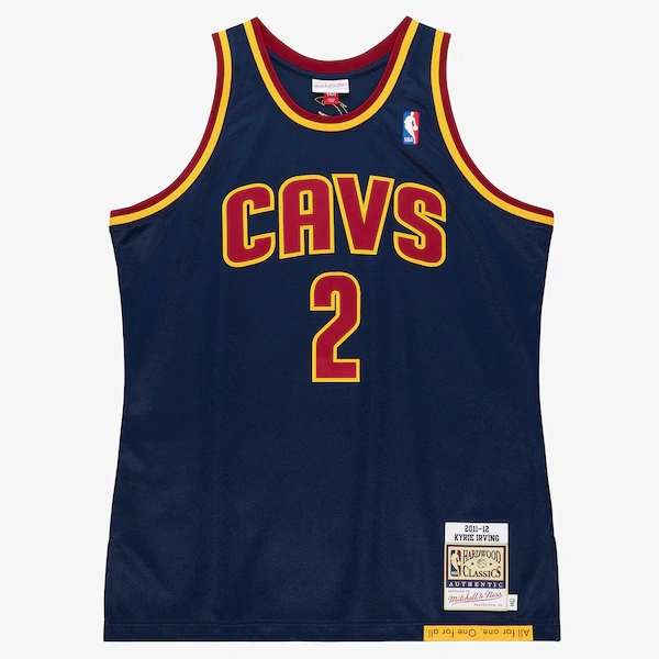 Kyrie Irving Cleveland Cavaliers 2011-12 Navy Authentic Jersey