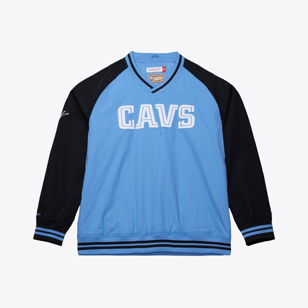 Cleveland Cavaliers Light Blue Hardwood Classics Vintage Pullover