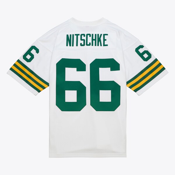 Ray Nitschke Green Bay Packers 1966-67 White Legacy Jersey 3 Ray Nitschke Green Bay Packers 1966-67 White Legacy Jersey
