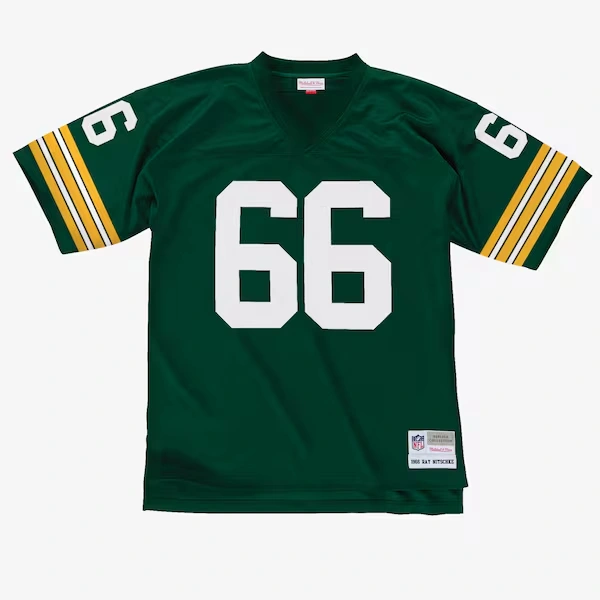 Ray Nitschke Green Bay Packers 1966 Green Player Legacy Jersey
