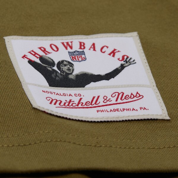 Buffalo Bills Olive Vintage Premium Pocket T-Shirt