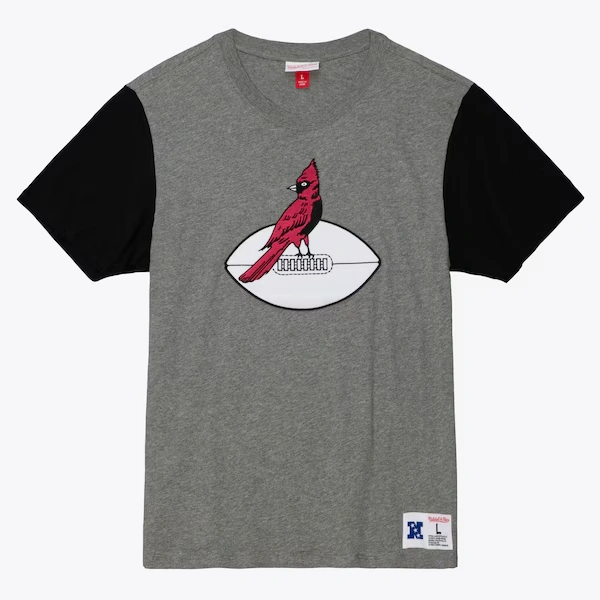 Arizona Cardinals Gray Color Blocked T-Shirt