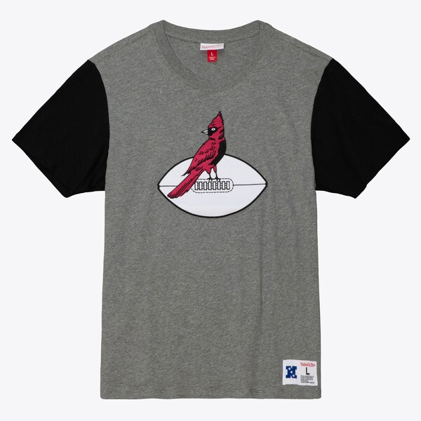 Arizona Cardinals Gray Color Blocked T-Shirt
