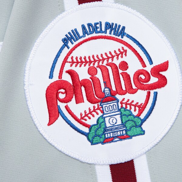 Lenny Dykstra Philadelphia Phillies 1989 Gray Authentic Road Jersey 7 Lenny Dykstra Philadelphia Phillies 1989 Gray Authentic Road Jersey