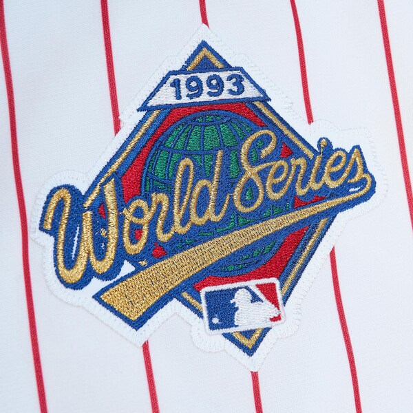 Lenny Dykstra Philadelphia Phillies 1993 White Authentic Jersey 5 Lenny Dykstra Philadelphia Phillies 1993 White Authentic Jersey