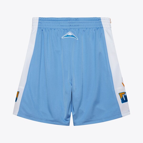 Denver Nuggets 2003-04 Powder Blue Authentic Shorts 3 Denver Nuggets 2003-04 Powder Blue Authentic Shorts