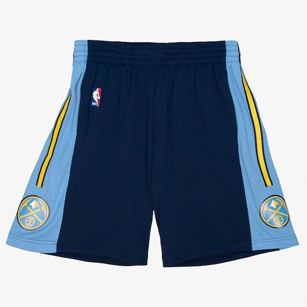 Denver Nuggets Navy 2006 Swingman Shorts