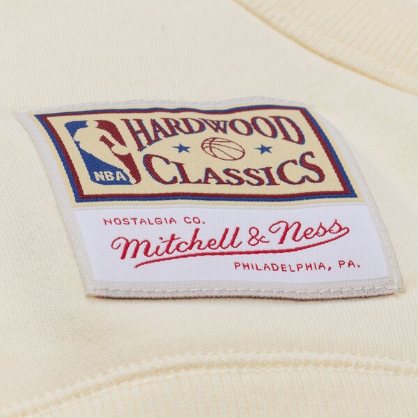 Denver Nuggets Cream Walk-Off Fleece Hoodie