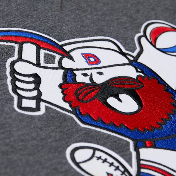 Denver Nuggets Charcoal Legacy Vintage Fleece Hoodie