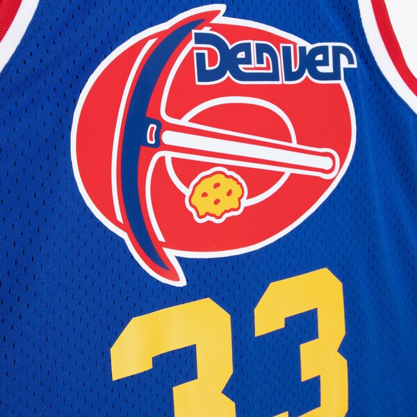 David Thompson Denver Nuggets 1975-76 Royal Swingman Player Jersey