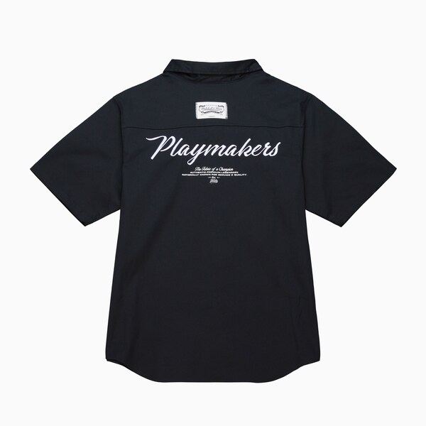 M&N Black M&N Playmakers Full-Snap Shirt