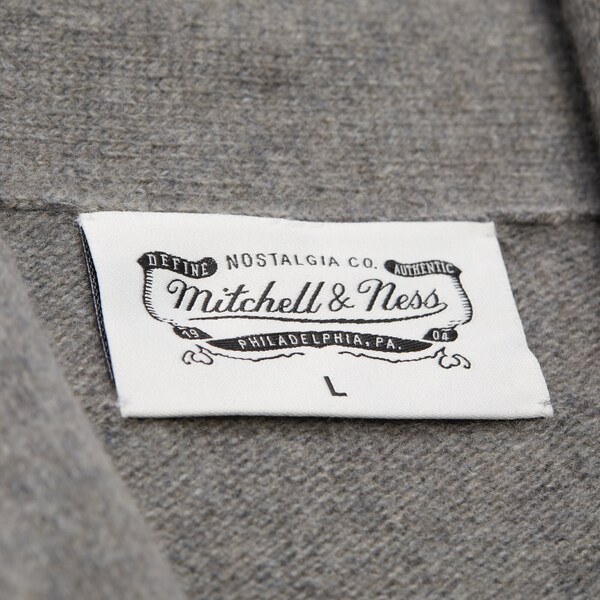 M&N Heather Gray M&N Cashmere Full-Button Cardigan