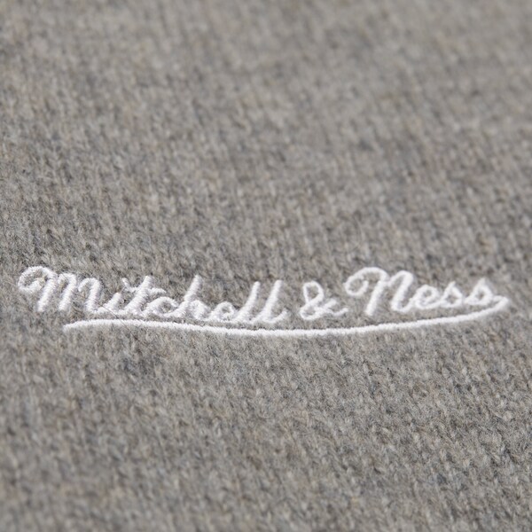 M&N Heather Gray M&N Cashmere Full-Button Cardigan