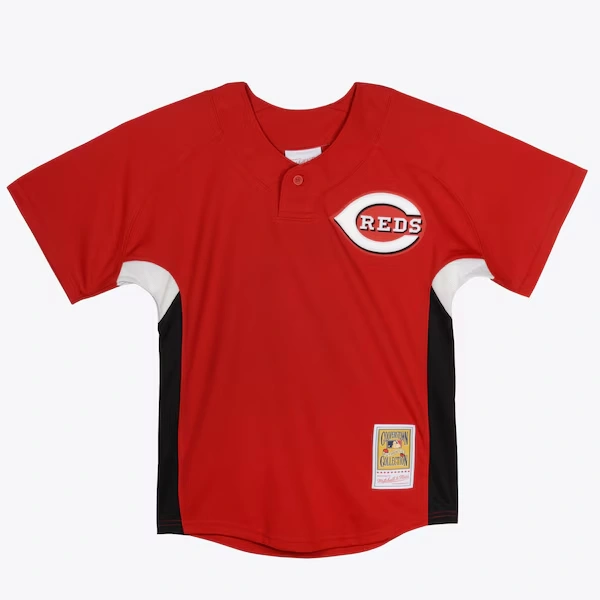 Youth Ken Griffey Jr. Cincinnati Reds Red Batting Practice Jersey
